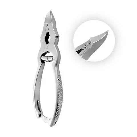 Cęgi podologiczne Goldton zagięte 15,5 cm