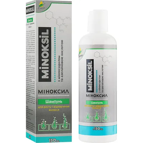 Szampon na Wzmocnienie Włosów Minoksil, Wypadanie Włosów, Elixir
