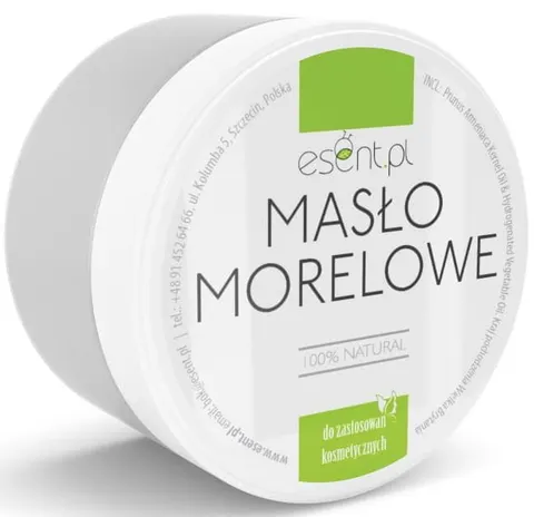 Masło Morelowe (z Pestek Moreli), Esent, 200ml