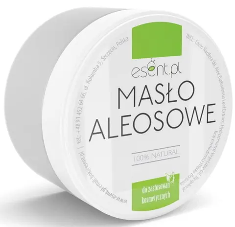 Masło Aloesowe 100% Naturalne, Esent, 200 ml