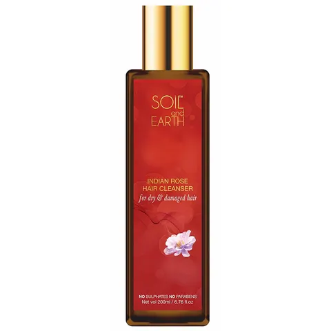 Szampon Nawilżający Indyjska Róża, Soil and Earth, 200ml