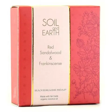 Czerwony Sandałowiec Orientalne Naturalne Mydło, Soil & Earth, 100g