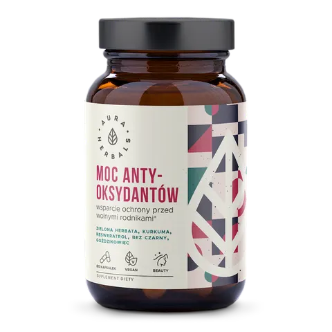 AURA HERBALS Moc Antyoksydantów (60 kaps.)