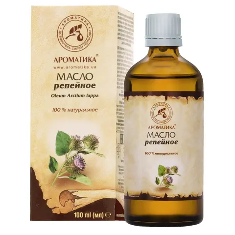 Olej z Korzenia Łopianu (Łopianowy), 100% Naturalny, Aromatika, 100ml