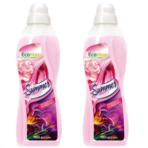 ECOMAX Płyn do płukania, Summer 1 l , pakiet 2 szt.