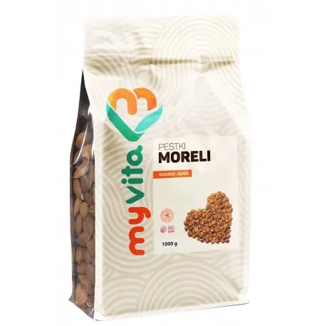 GORZKIE PESTKI MORELI 500G MYVITA