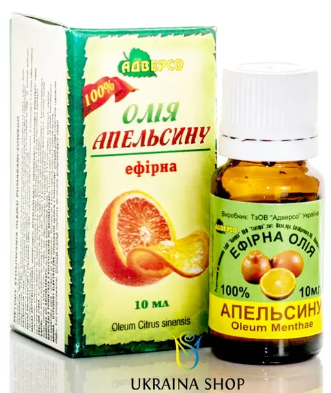 Olejek Pomarańczowy, 100% Naturalny, Adverso