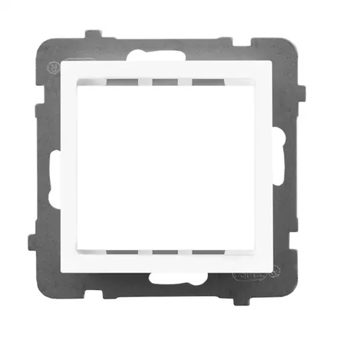 AS Adapter podtynkowy systemu OSPEL 45 do serii As, BIAŁY