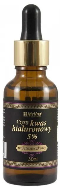 KWAS HIALURONOWY 5% 30ML MYVITA