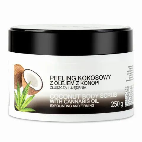 Peeling do Ciała Kokosowy, India Cosmetics, 250ml