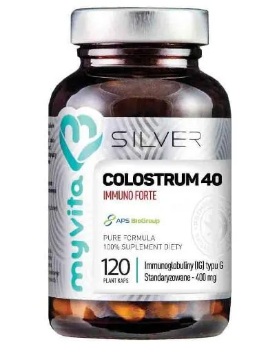 Colostrum Immuno Forte 120 kapsułek - MyVita