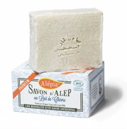 Mydło Alep Premium z Kozim Mlekiem, Alepia, 125 g