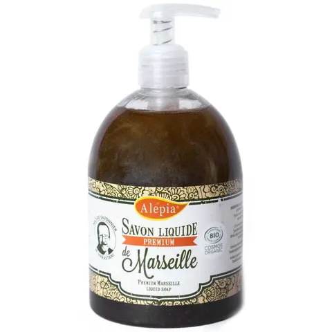 Mydło Marsylskie Premium w Płynie BIO, Alepia, 500ml