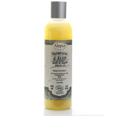 Szampon z Olejem z Czarnuszki, Alepia, 100% Naturalny