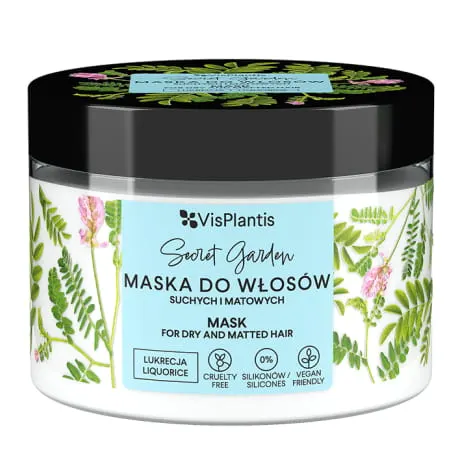 VIS PLANTIS MASKA DO WŁOSÓW 300ML SUCHE I MATOWE LUKRECJA