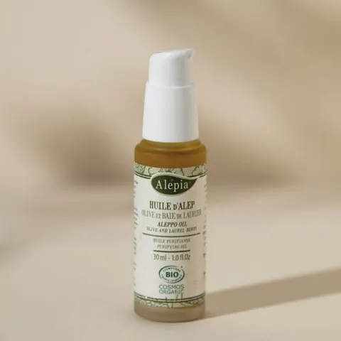Olej Alep 10% oleju laurowego w szkle 30ml