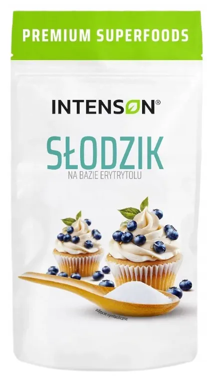 Słodzik na bazie erytrytolu, Intenson, 250 g