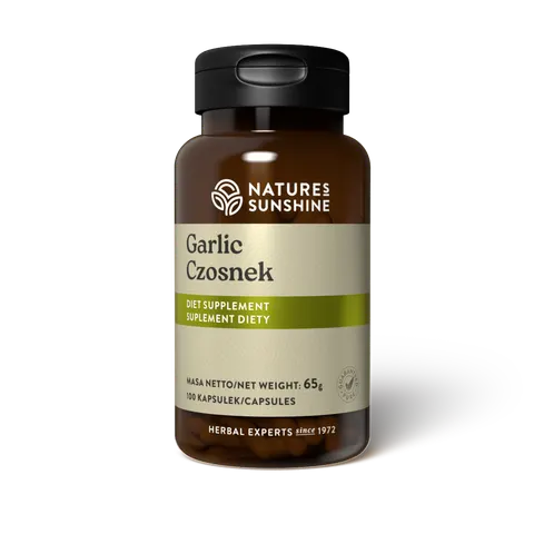 Czosnek Garlic, Nature's Sunshine, 100 kapsułek
