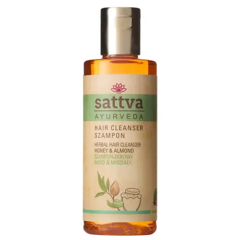 Naturalny Szampon do Włosów Miód i Migdały, Sattva, 210ml