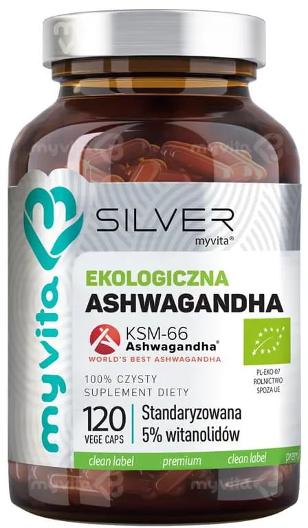 Silver Ashwagandha 120 kaps.MyVita