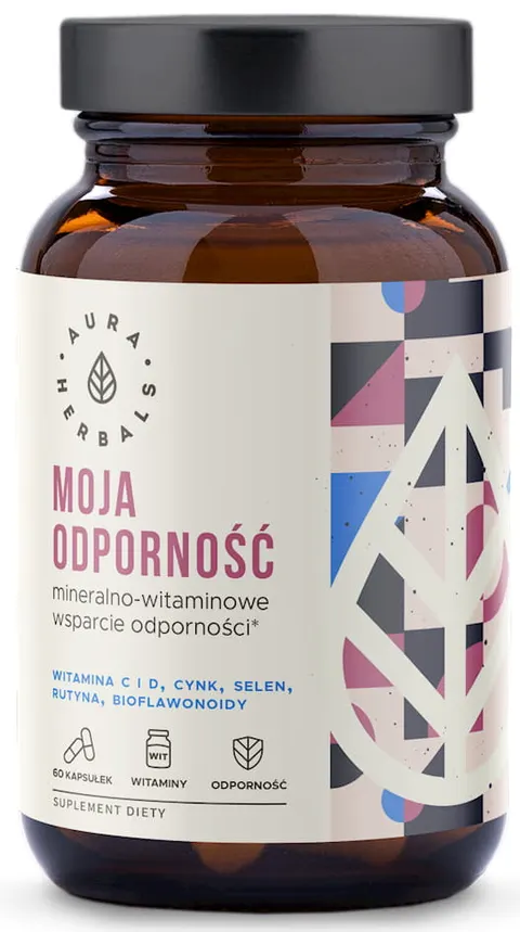 AURA HERBALS Moja Odporność - Minerały i Witaminy (60 kaps.)