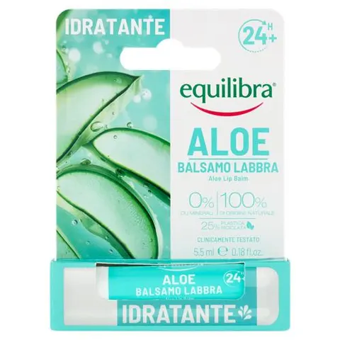 Aloesowy balsam do ust w sztyfcie, Equilibra, 5,5ml