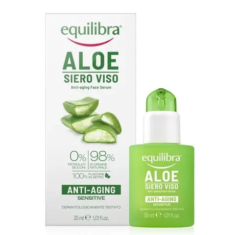 EQUILIBRA ALOES SERUM DO TWARZY 30ML ANTI-AGING