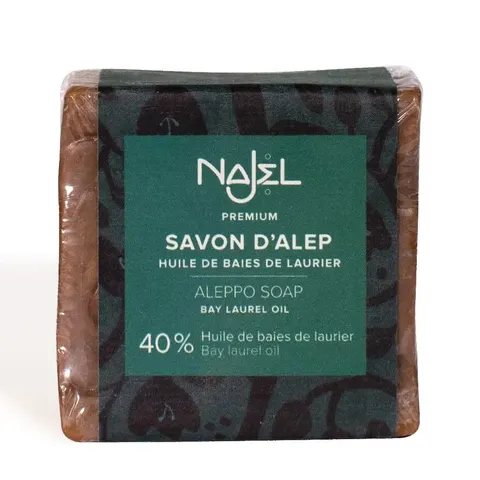 Mydło Oliwkowo-Laurowe Aleppo 40% Oleju Laurowego, Najel
