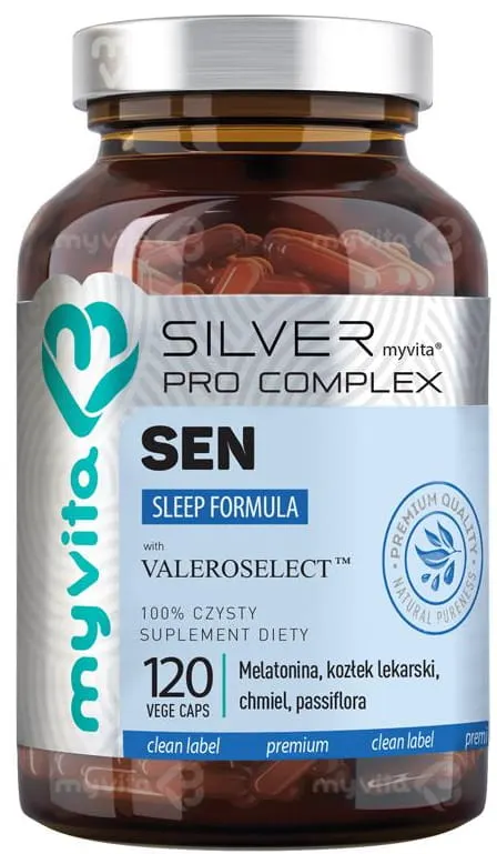 Silver Pro Sen 120 kaps. (MyVita)