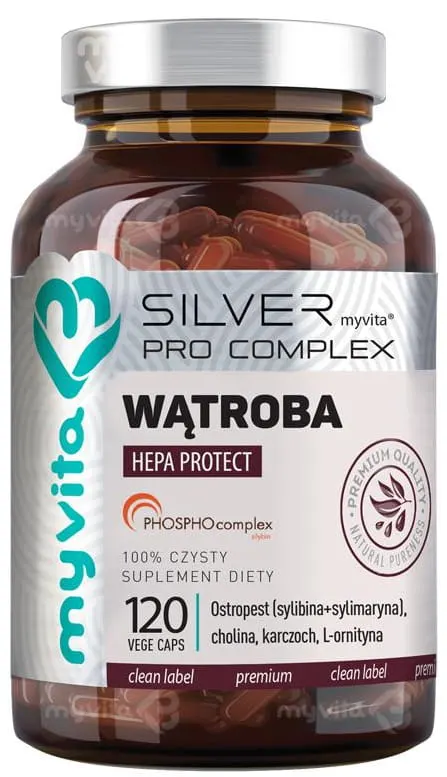 WĄTROBA Hepa Protect Silver Pro Complex, MyVita