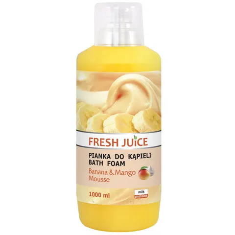 Pianka do Kąpieli Banan & Mus Mango, Fresh Juice, 1000ml