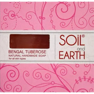 Tuberoza Bengalska Naturalne Mydło, Soil & Earth, 125g