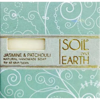 Jaśmin i Paczula Naturalne Mydło, Soil & Earth, 100g