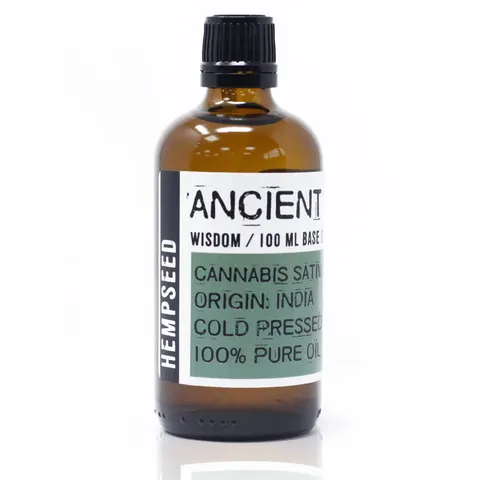 Olej Bazowy z Nasion Konopii, Ancient Wisdom, 100ml