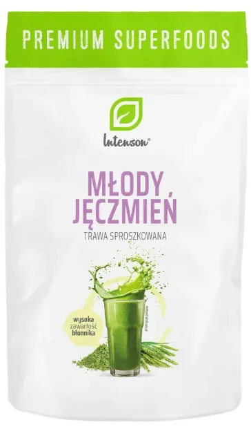 Młody Jęczmień Proszek, Intenson, 100g