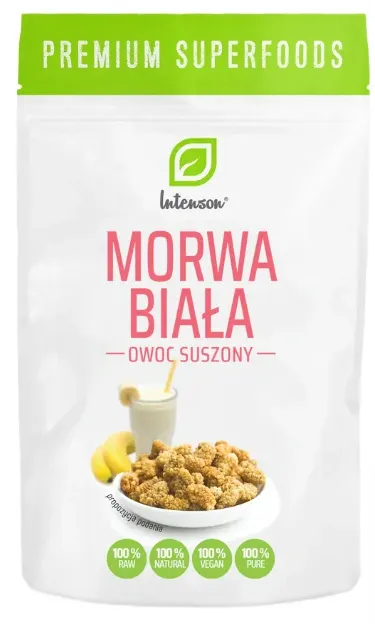 Morwa Biała, Owoc Suszony, Intenson, 150g