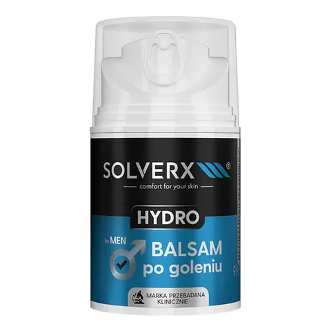 Balsam po goleniu, SOLVERX HYDRO, 50 ml