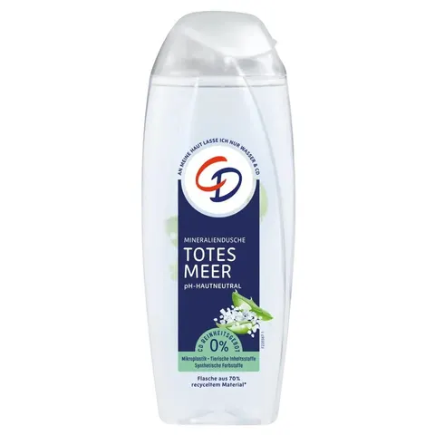 Żel pod prysznic z aloesem i solą z Morza Martwego CD, 250ml