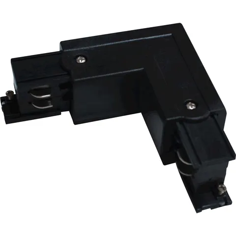 TRACK L CONNECTOR L-L 4W BLACK - Łącznik szynoprzewodu
