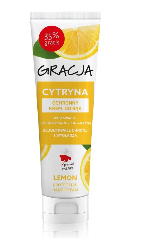 GRACJA Krem do rąk ochronny cytrynowy