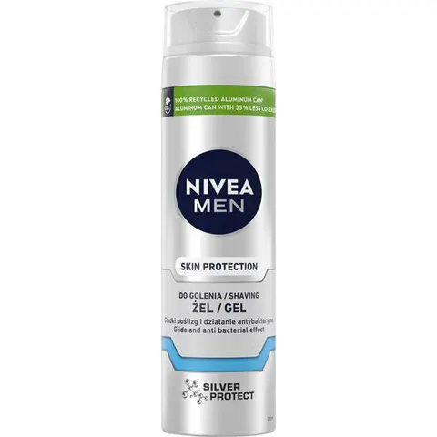 Nivea MEN Silver Protect żel do golenia 200 ml