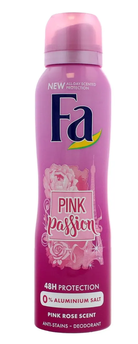 FA DEZODORANT WOMEN SPRAY 150ML PINK PASSION