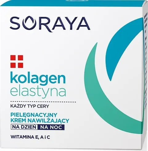 SORAYA KOLAGEN+ELASTYNA KREM DO TWARZY 50ML NAWILŻAJĄCY