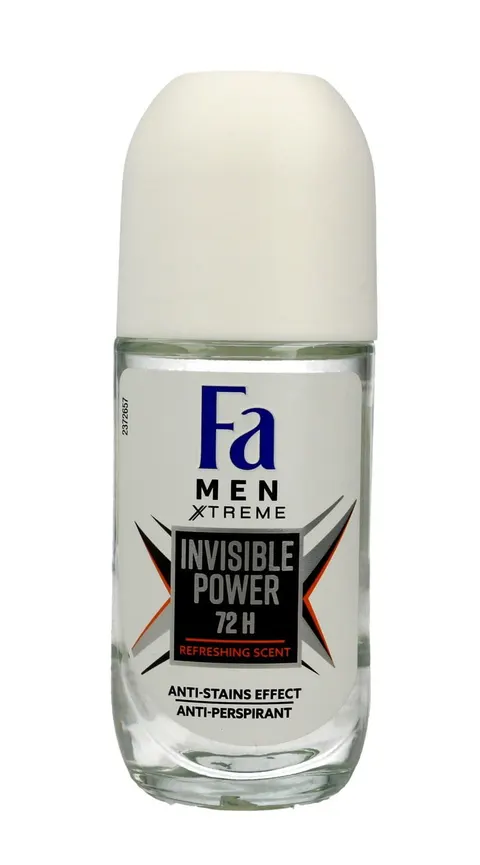 FA DEZODORANT MEN ROLL-ON 50ML XTREME INVISIBLE POWER
