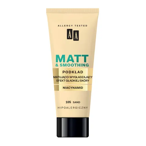 AA Make Up Matt Podkład matująco-wygładzający 105 Sand 30ml