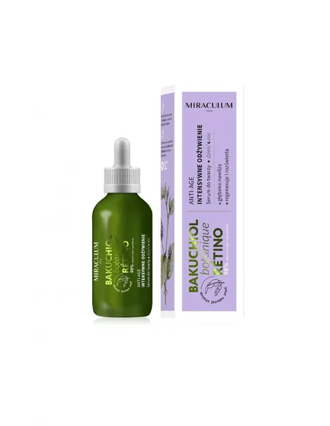MIRACULUM Bakuchiol / Anti-Age Serum do twarzy intensywne odżywienie