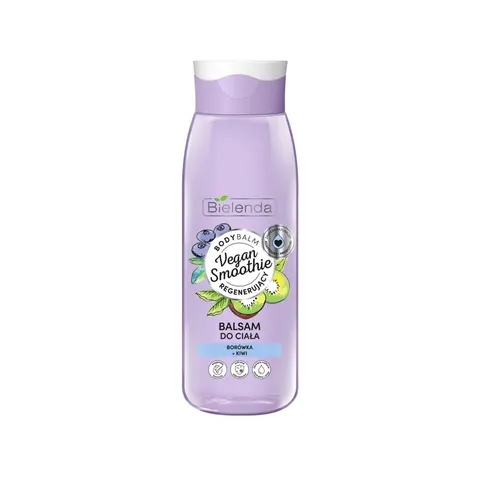 BIELENDA VEGAN SMOOTHIE BALSAM DO CIAŁA 400ML BORÓWKA+KIWI REGENERUJĄCY