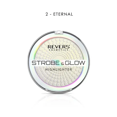 REVERS Puder rozświetlający STROBE & GLOW HIGHLIGHTER 02 Eternal 8 g