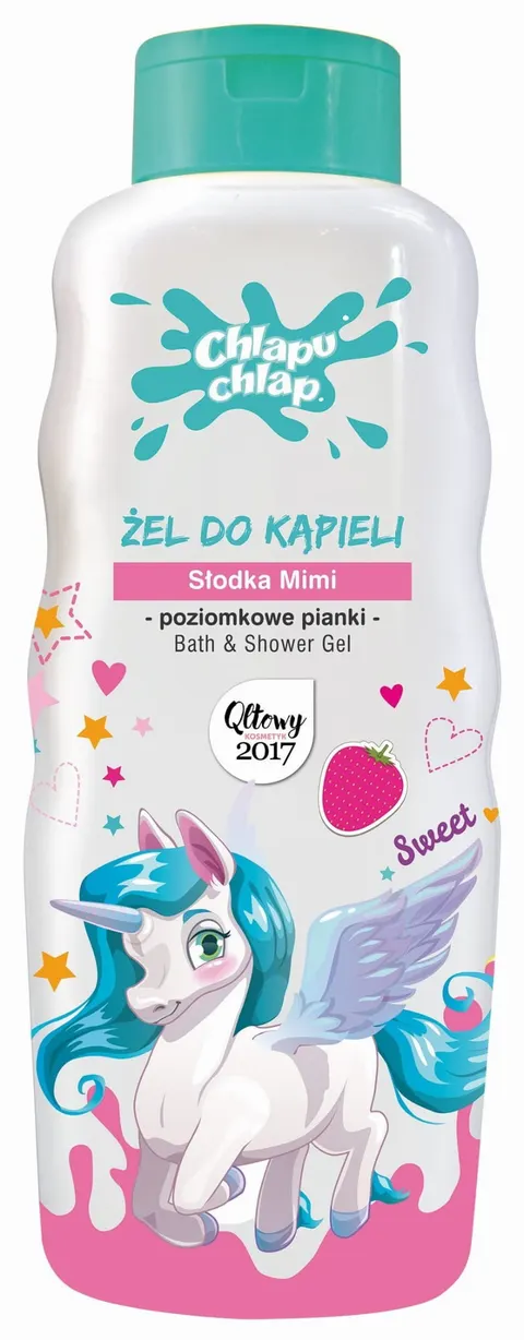 CHLAPU CHLAP ŻEL DO KĄPIELI 710ML POZIOMKOWE PIANKI
