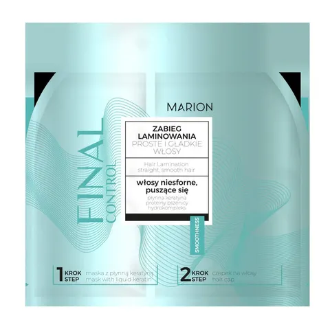 MARION Glossy Effect Zabieg laminowania - Proste i gładkie włosy 20 ml